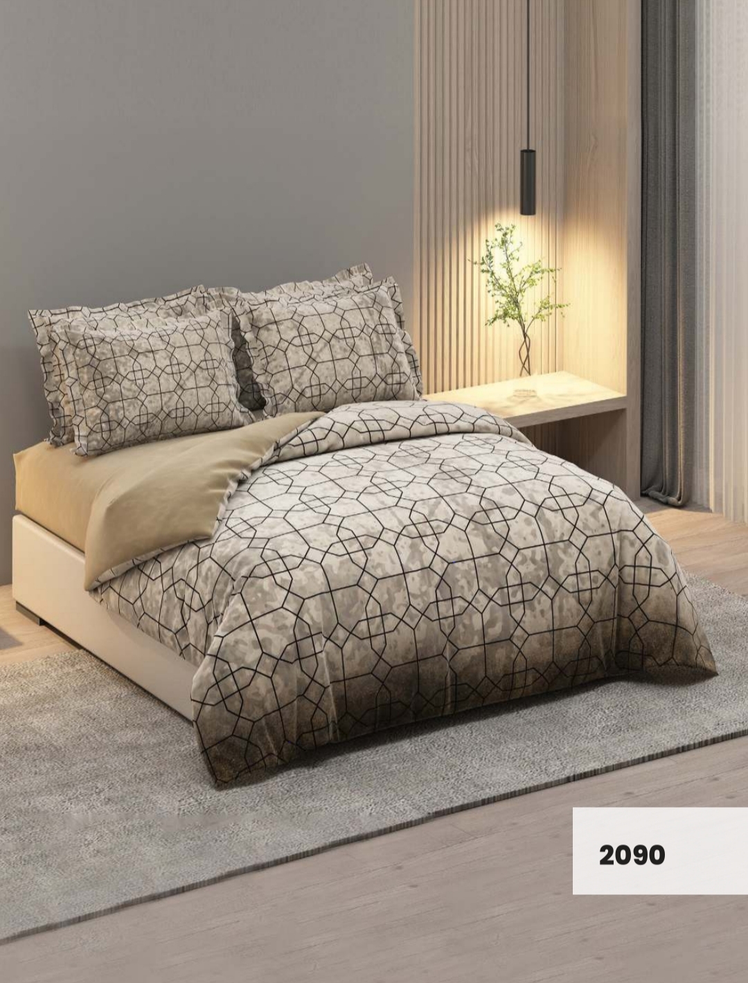لحاف روتختی 3D پرنسس هوم دو نفره 6 تکه